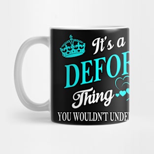 DEFORE Mug